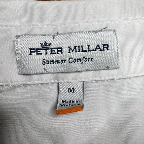 Peter Millar Summer Comfort Mens M Golf Polo Shirt TPC Tampa Bay Performance - Picture 6 of 8